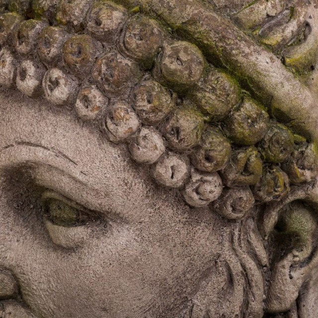 Macetero Alexandra House Living Fibra de Vidrio Magnesio 25 x 39 x 30