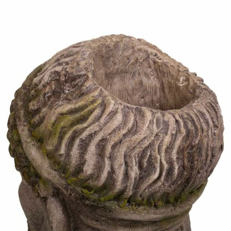 Macetero Alexandra House Living Fibra de Vidrio Magnesio 25 x 39 x 30