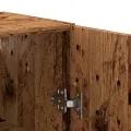 Armoire murale vieux bois 69,5x34x90 cm bois d'ingénierie