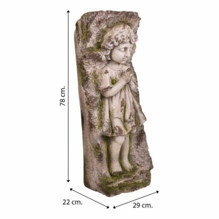 Planter Alexandra House Living Fibreglass Magnesium 22 x 78 x 29 cm 2