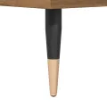 Meuble TV chêne artisanal 150x30x44,5 cm bois d'ingénierie