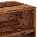 Meuble TV vieux bois 100x40x40 cm bois d'ingénierie