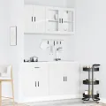 Ensemble d'armoires de cuisine 4 pcs Kalmar bois d'ingénierie