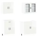 Ensemble d'armoires de cuisine 4 pcs Kalmar bois d'ingénierie