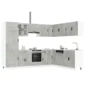 Ensemble d'armoires de cuisine 14 pcs Porto bois d'ingénierie