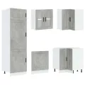 Ensemble d'armoires de cuisine 14 pcs Porto bois d'ingénierie