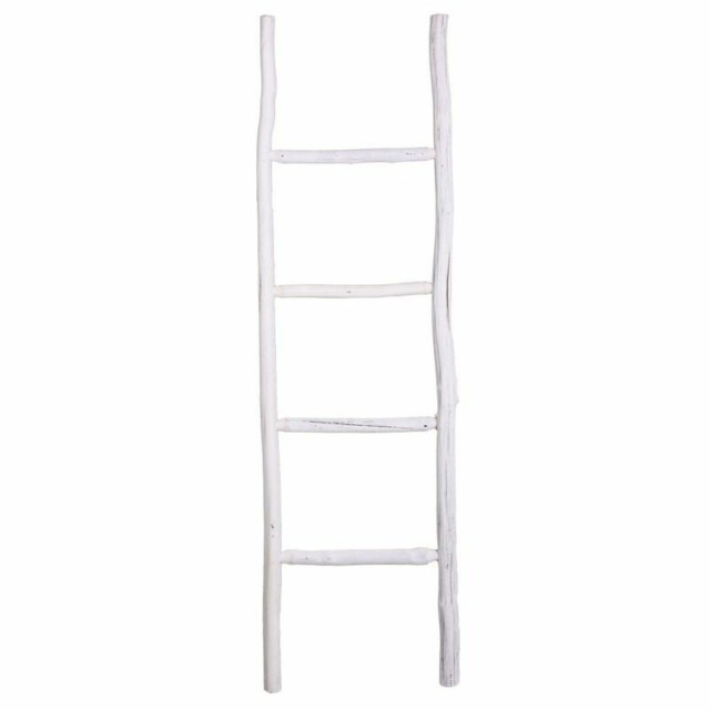 Scaffale Alexandra House Living Bianco Legno di abete 3 x 44 x 150 cm