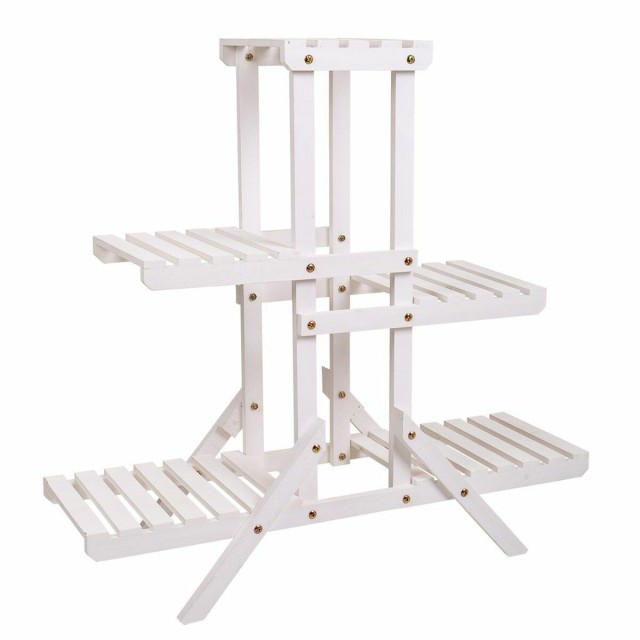 Espositore da Bancone Alexandra House Living Legno di abete 27 x 77 x