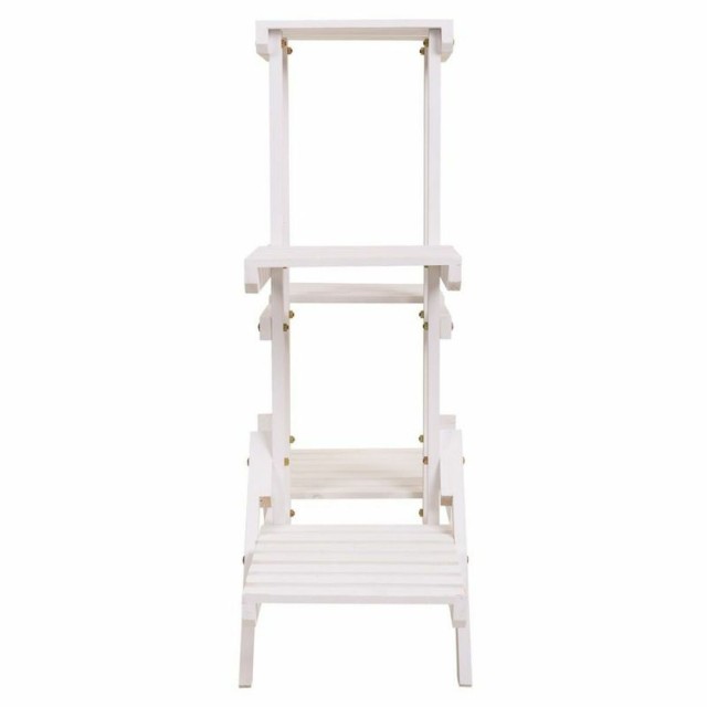 Thekendisplay Alexandra House Living Tannenholz 27 x 77 x 70 cm Regal