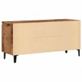 Meuble TV vieux bois 102x35x50 cm bois d'ingénierie