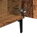 Meuble TV vieux bois 102x35x50 cm bois d'ingénierie