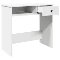 Bureau Blanc 80x40x75 cm Bois d'ingénierie