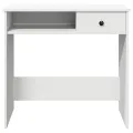 Bureau Blanc 80x40x75 cm Bois d'ingénierie