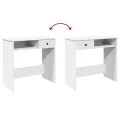 Bureau Blanc 80x40x75 cm Bois d'ingénierie