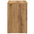 Banc à chaussures chêne artisanal 60x30x45 cm bois d'ingénierie