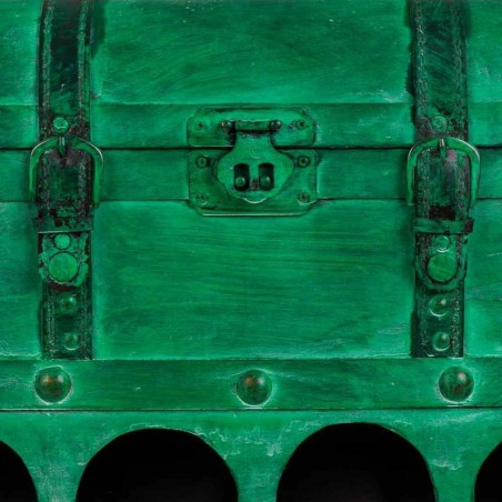 Botellero Alexandra House Living PVC Madera Metal 28 x 59 x 45 cm Baú