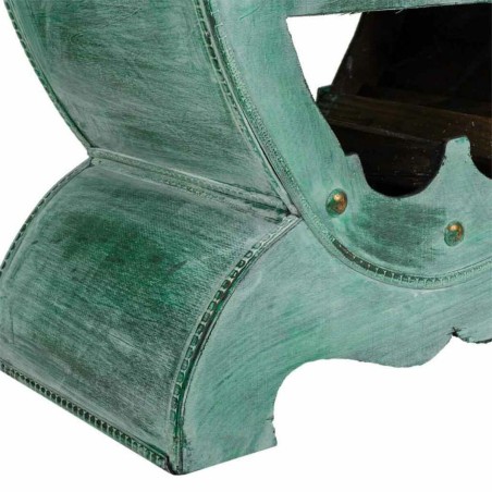 Portabottiglie Alexandra House Living Verde Legno 27 x 85 x 46 cm 12 b