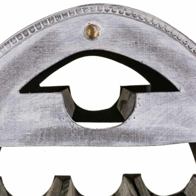 Range Bouteilles Alexandra House Living Gris Bois 27 x 85 x 46 cm 12 b