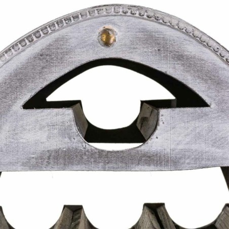 Portabottiglie Alexandra House Living Grigio Legno 27 x 85 x 46 cm 12