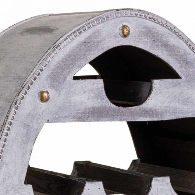 Botellero Alexandra House Living Gris Madera 27 x 85 x 46 cm 12 botell