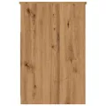 Commode chêne artisanal 40x50x76 cm bois d'ingénierie