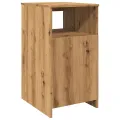 Commode chêne artisanal 40x50x76 cm bois d'ingénierie