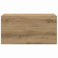 Armoire murale de bain chêne artisanal bois d'ingénierie