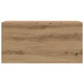 Armoire murale de bain chêne artisanal bois d'ingénierie
