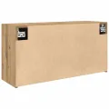 Armoire murale de bain chêne artisanal bois d'ingénierie