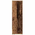 Bibliothèque vieux bois 90x28x90 cm bois d'ingénierie