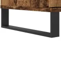 Buffet haut vieux bois 60x36x110 cm bois d'ingénierie