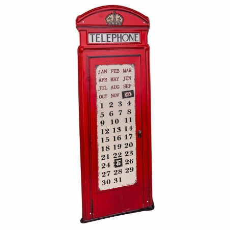 Muurplaat Alexandra House Living Telephone Ijzer 75 x 30 cm