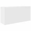 Armoire murale de bain blanc 80x25x40 cm bois d'ingénierie