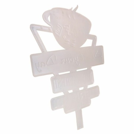 Placca da Parete Alexandra House Living Ferro 50 x 1 x 58 cm Segnali