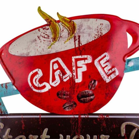 Wall Plate Alexandra House Living Iron 50 x 1 x 58 cm Signs