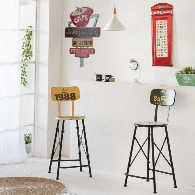 Placa de Pared Alexandra House Living Hierro 50 x 1 x 58 cm Señales