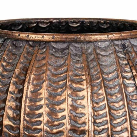 Vaso Alexandra House Living Dorato Ferro 35 x 32 x 35 cm