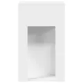 Support de tour d'ordinateur avec tiroir blanc 30x44x74 cm