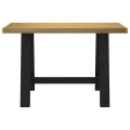 Bureau NOAIN pieds en forme de A 120x50x75 cm bois massif pin