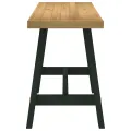 Bureau NOAIN pieds en forme de A 120x50x75 cm bois massif pin