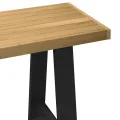 Bureau NOAIN pieds en forme de A 120x50x75 cm bois massif pin