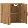 Armoire murale chêne artisanal 60x31x60 cm bois d'ingénierie