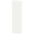 Étagère à chaussures blanc 80x25x61,5 cm bois d'ingénierie