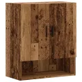 Armoire murale vieux bois 60x31x70 cm bois d'ingénierie