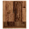 Armoire murale vieux bois 60x31x70 cm bois d'ingénierie