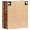 Armoire murale vieux bois 60x31x70 cm bois d'ingénierie