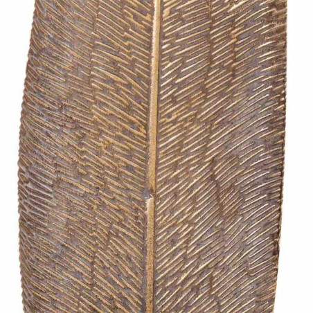 Chandelier Alexandra House Living Doré Fer 16 x 60 x 17 cm Plumes