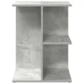 Tables de chevet 2 pcs gris béton 46,5x29x61 cm bois ingénierie