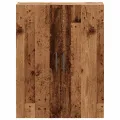 Armoire murale vieux bois 69,5x34x90 cm