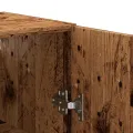 Armoire murale vieux bois 69,5x34x90 cm